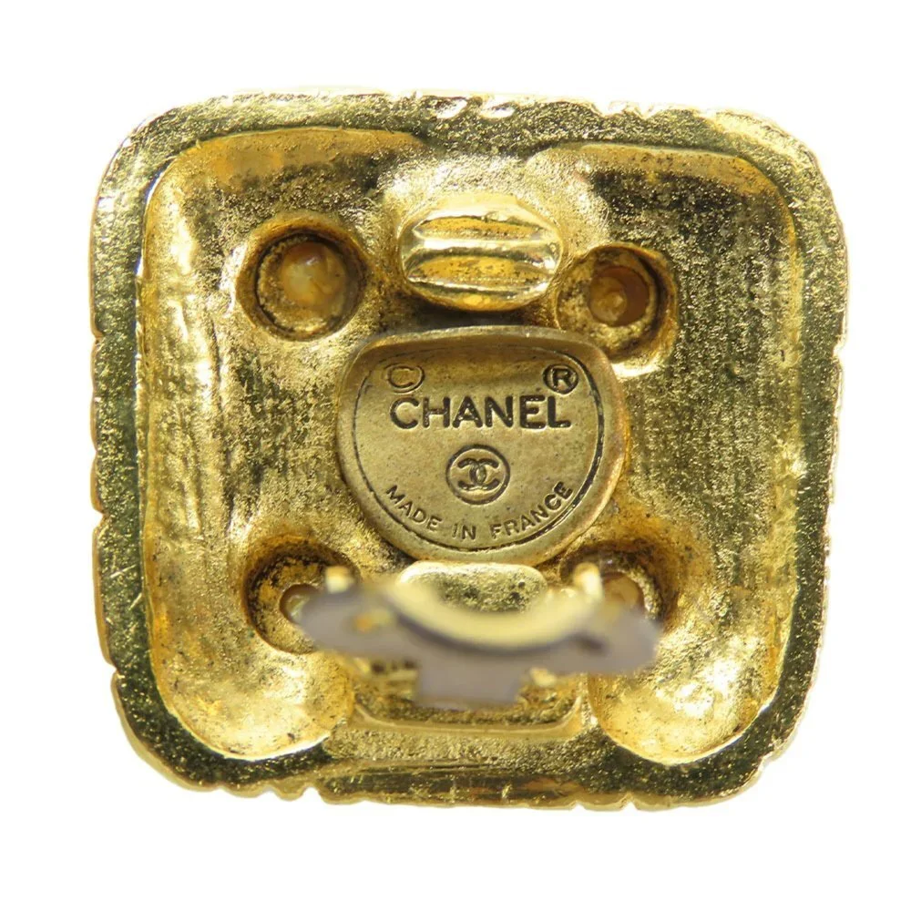 CHANEL Authentic Gold Earrings - Picture 4 of 9